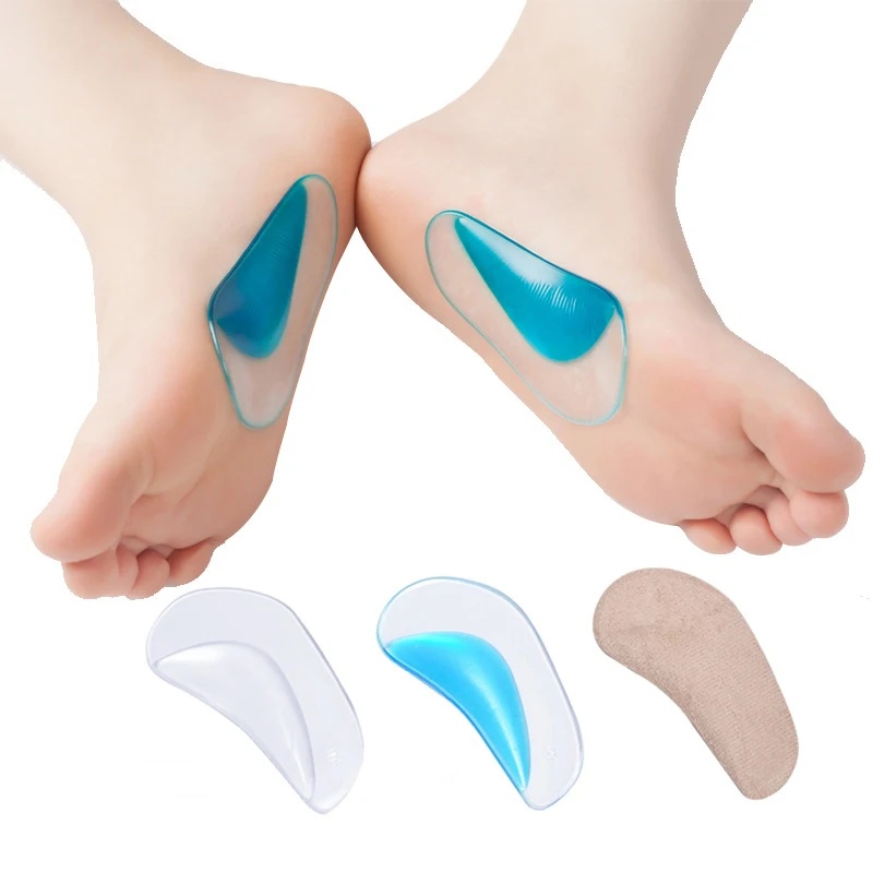 Women'S Shoes High Arch Support - Flatfoot Orthotics Arch Support Insoles Silicone