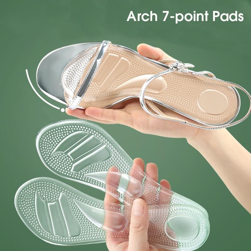 Women'S Shoes High Arch Support - 1Pair Silicone Gel Orthopedic Insoles Women