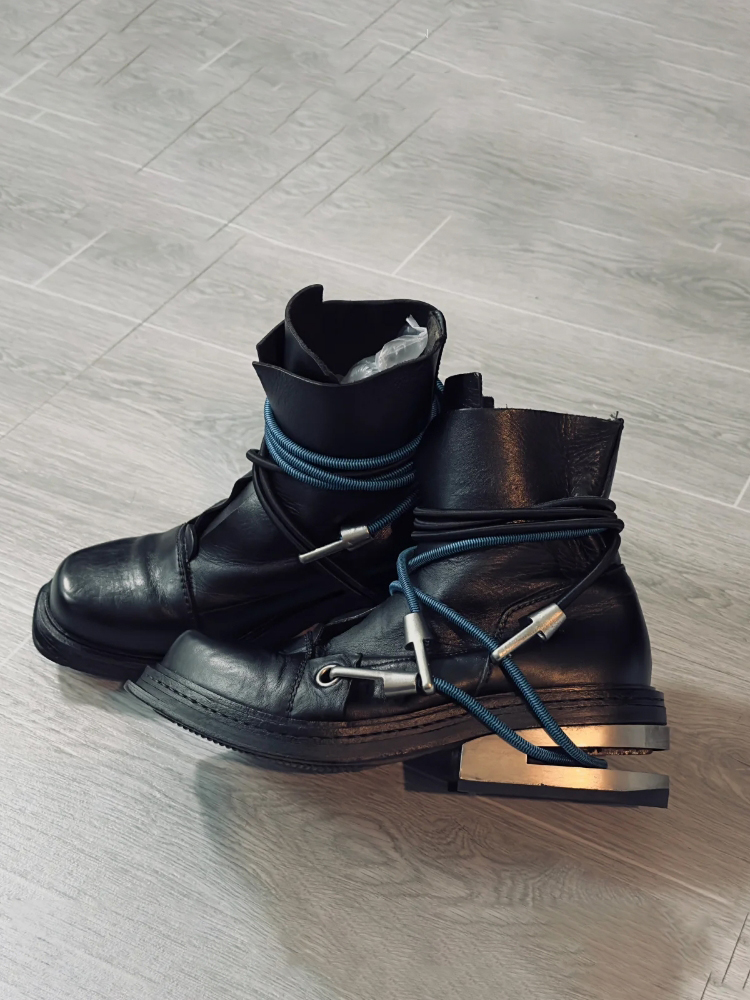 Women'S Shoes In The 90S - 90S Retro Ankle Boots Unisex Cable