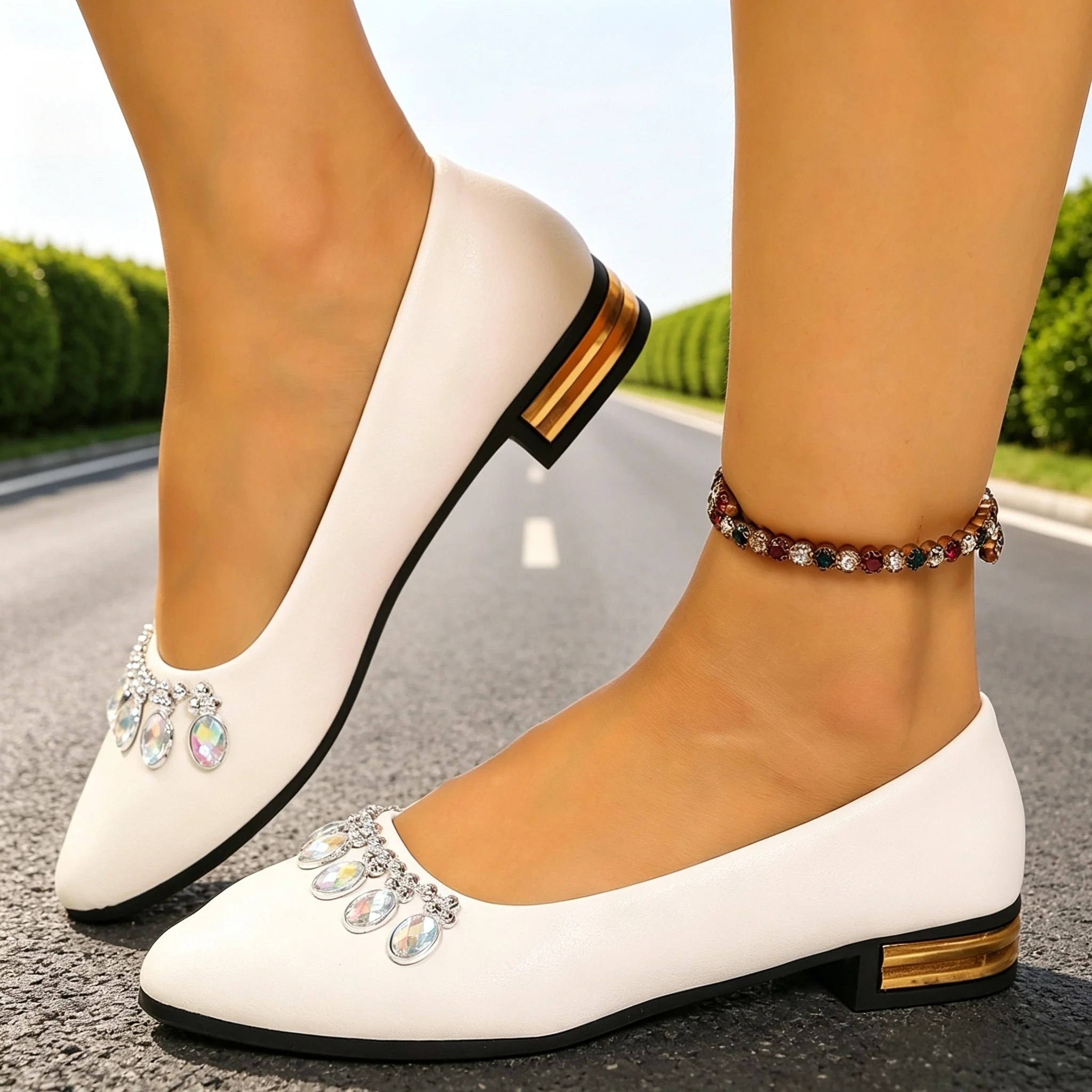 Pointed Toe Flat - Women Flats Pointed Toe Ballet Shoes