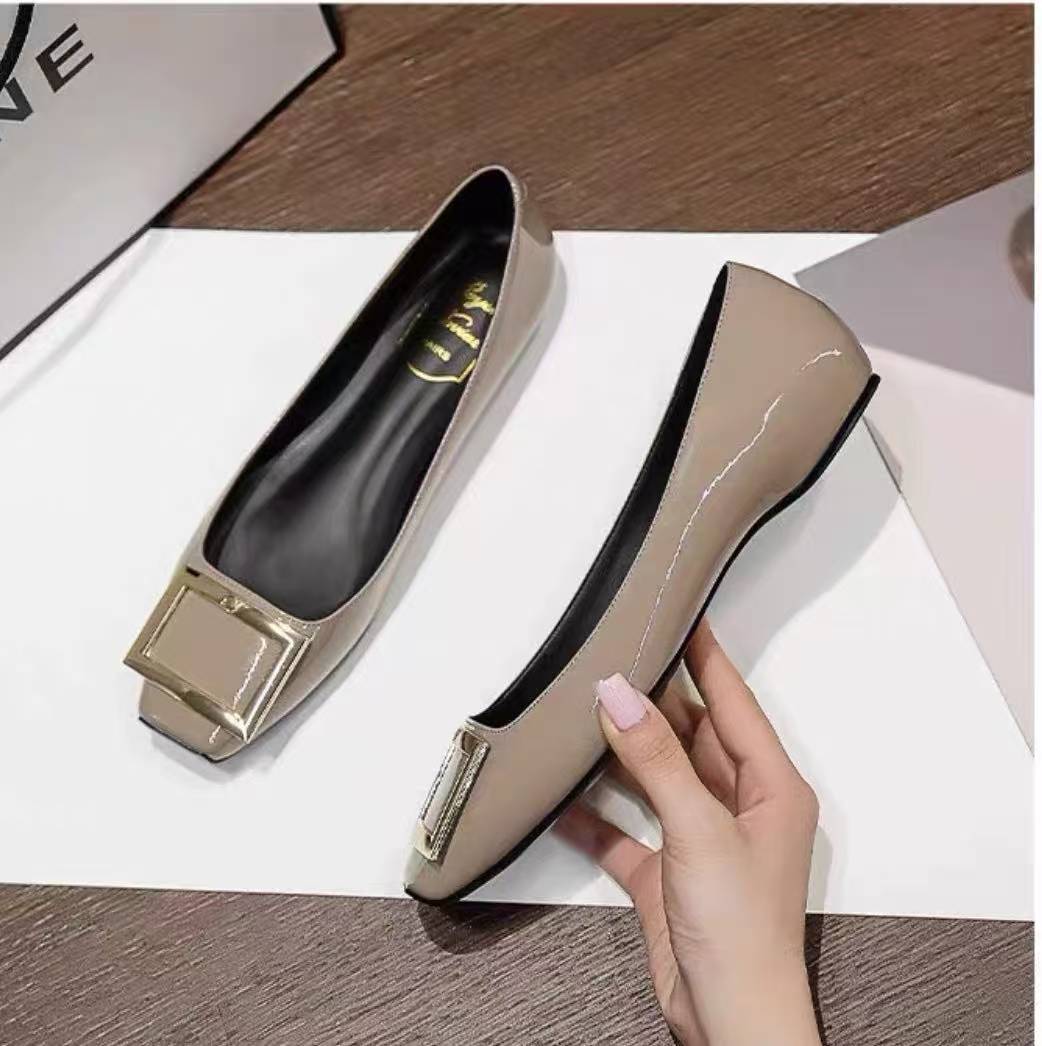 Pointed Toe Flat - 2025 new flat shoes, women's button