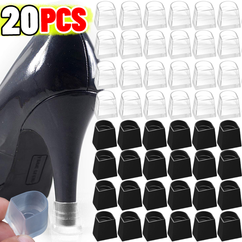 Women'S Shoes High Arch Support - 4/20pcs Silicone Heel Protectors Stoppers Latin