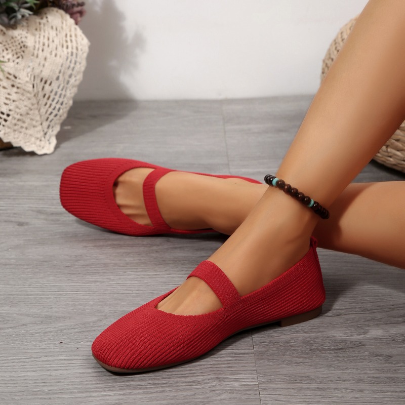 Women Casual Knitted Ballet Fl - Women'S Shoes Hey Dude review and price