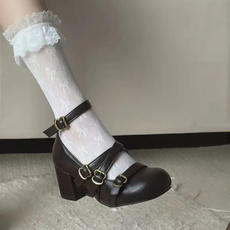 Women's Chunky Heel Mary Jane  - Patent Leather Pump review and price