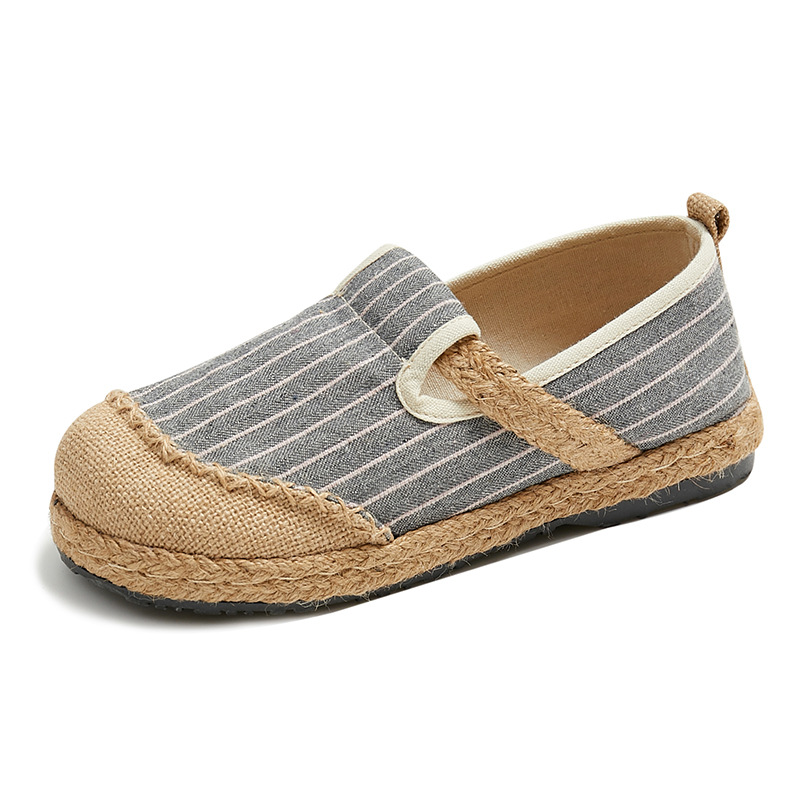 Careaymade-Women Striped Linen - Women'S Shoes Vegan review and price