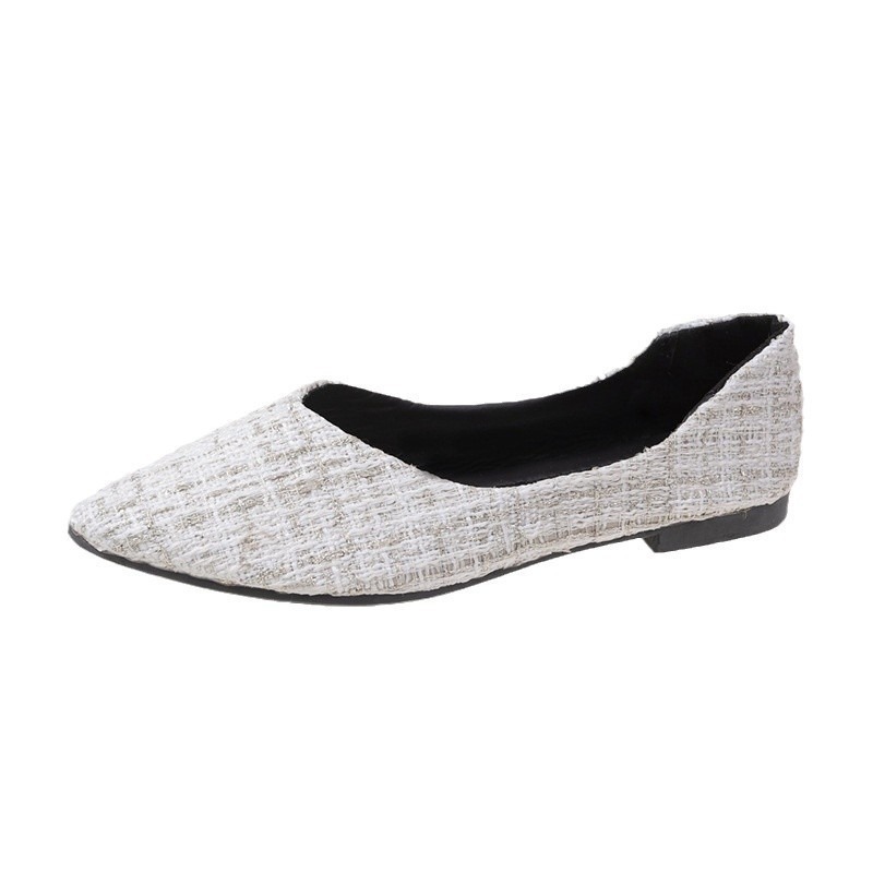 Large Size Single Shoe Women's - Pointed Toe Flat review and price