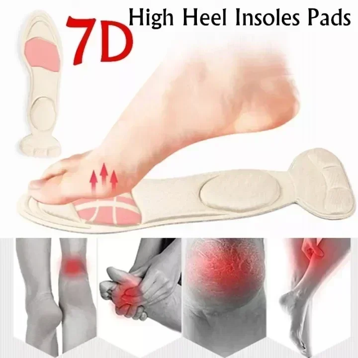 2/4Pcs Soft 7D Memory Foam Ins - Women'S Shoes High Arch Support review and price