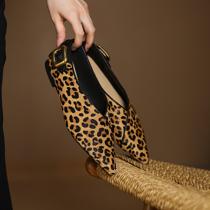 2026 New Spring Trend Genuine  - Pointed Toe Flat review and price