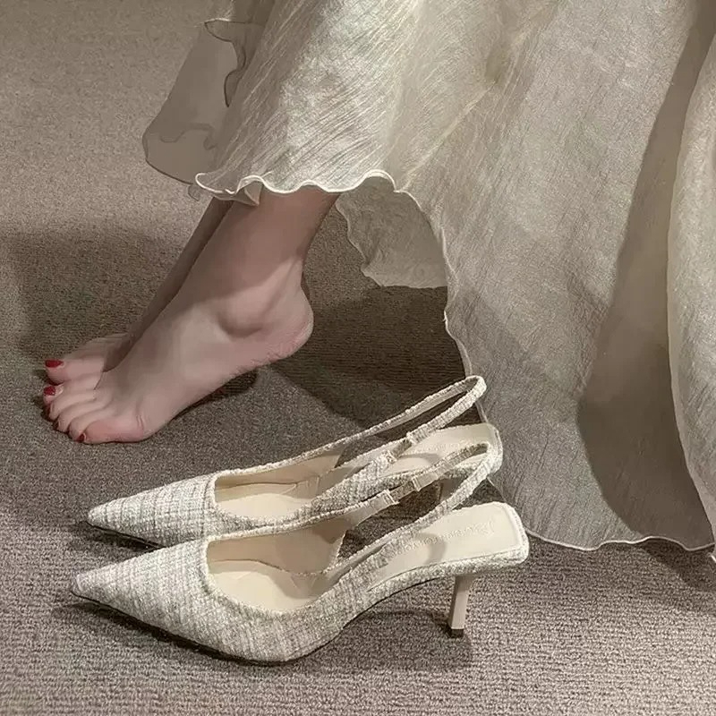 Fashion brand designed knitted - Pointed Toe Flat review and price