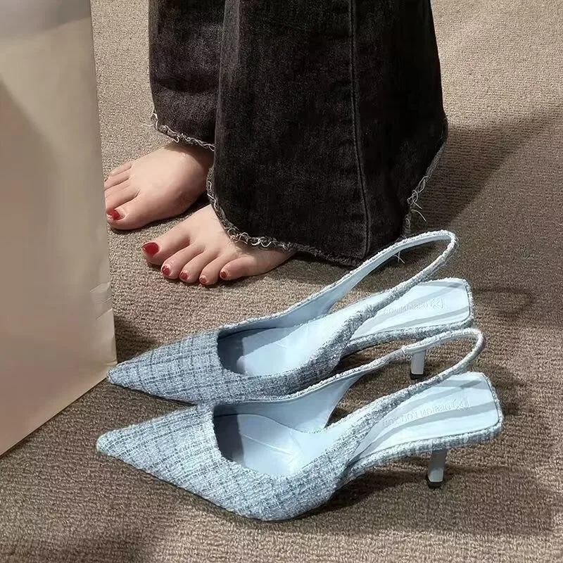 Fashion brand designed knitted - Pointed Toe Flat review and price