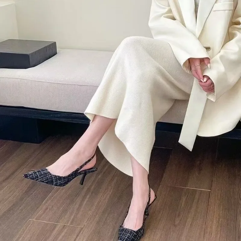 Fashion brand designed knitted - Pointed Toe Flat review and price