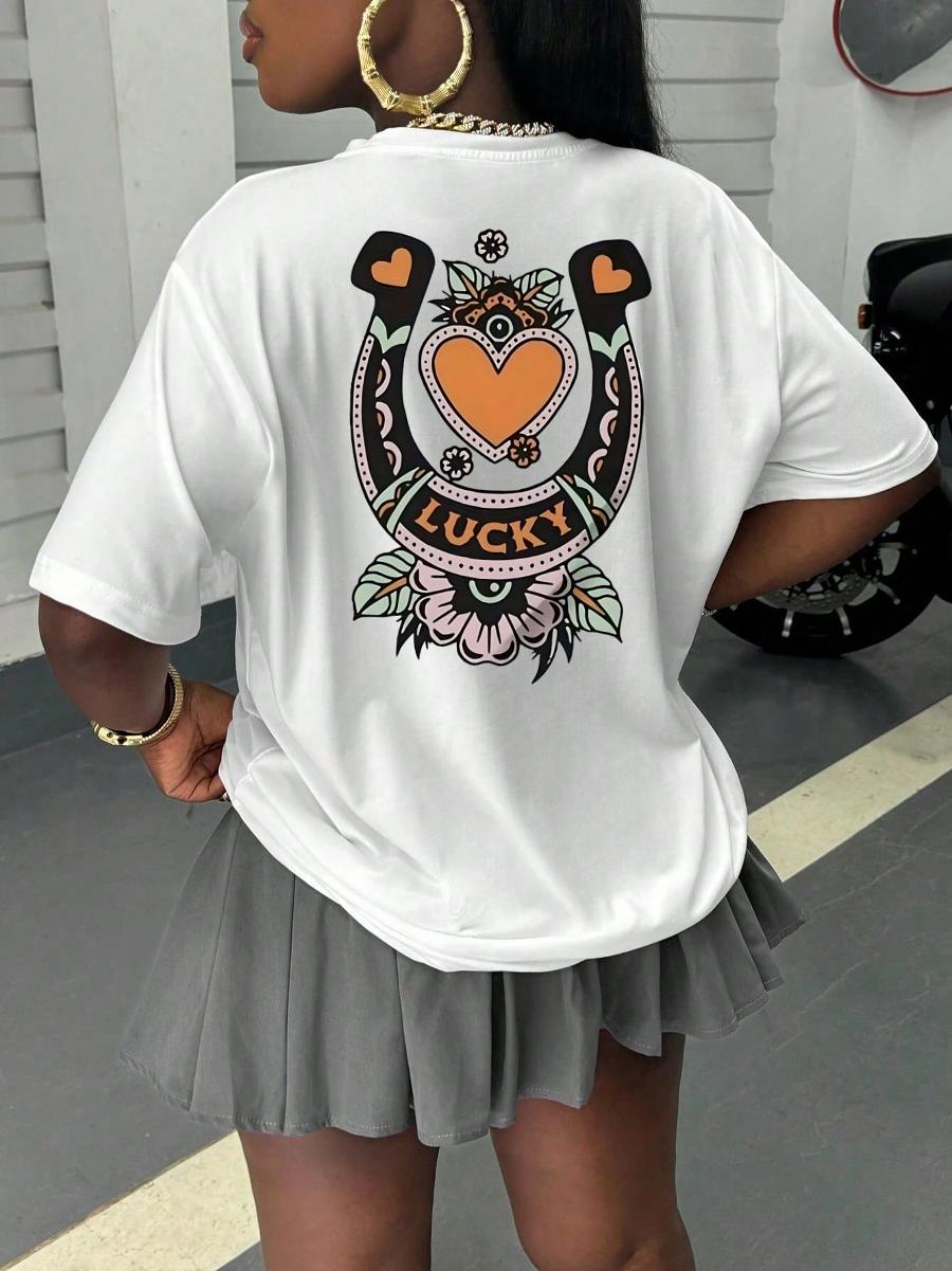 Lucky Shirt Good Luck Tee Vint - Women'S Shoes In The 90S review and price