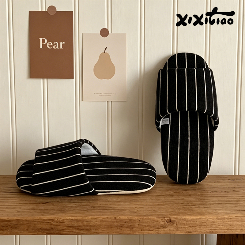 XIXITIAO Stripe Indoor Slipper - Women Shoes On Sale review and price
