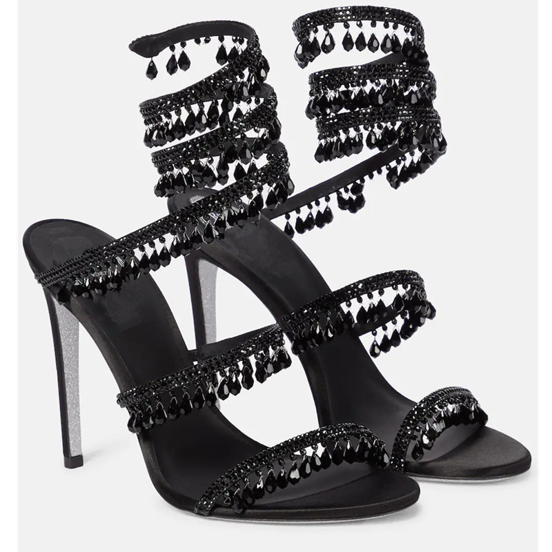 2026 Women's High Heels New Rh - Rhinestone Sandal Women review and price