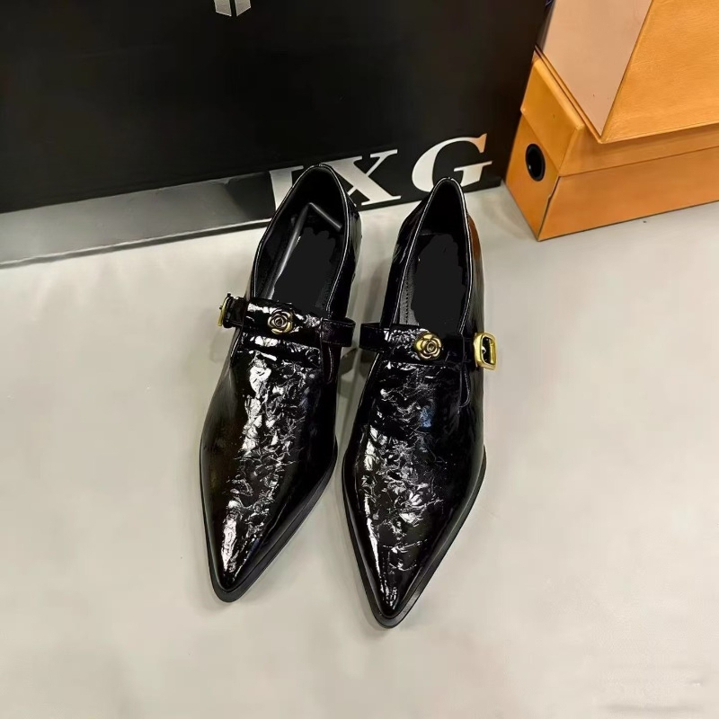 Flat-bottomed Thick-soled Poin - Pointed Toe Flat review and price