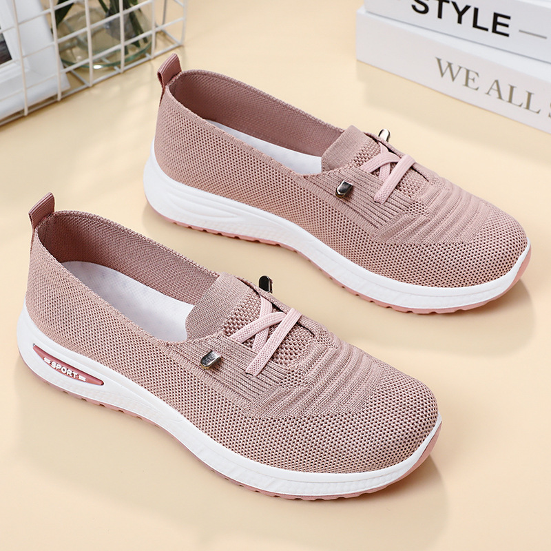 Women's Breathable Knitted Mes - Women Shoes Qc review and price