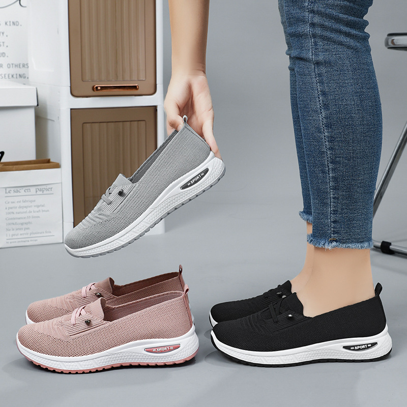 Women's Breathable Knitted Mes - Women Shoes Qc review and price