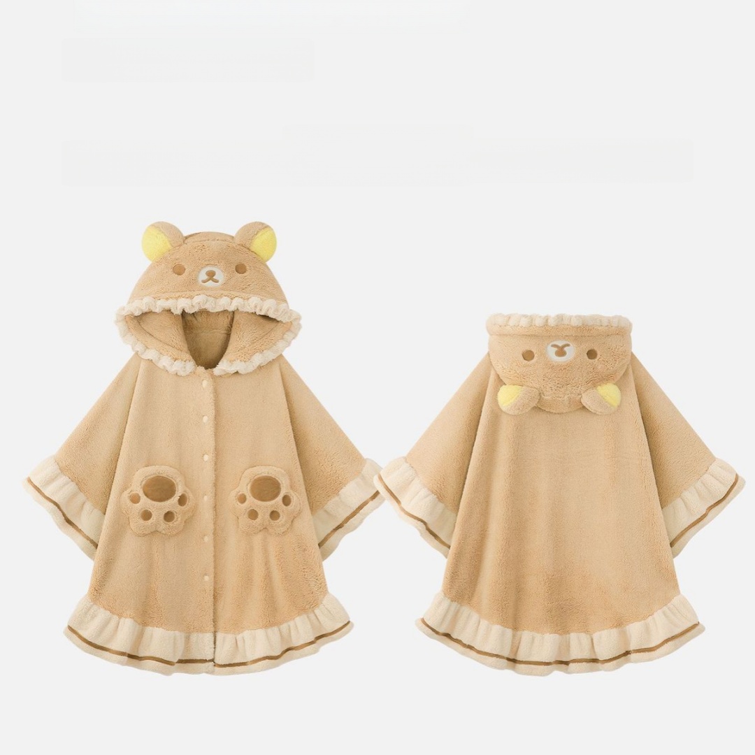 Rilakkuma Hooded Poncho Robe F - Women Shoes Xxl review and price