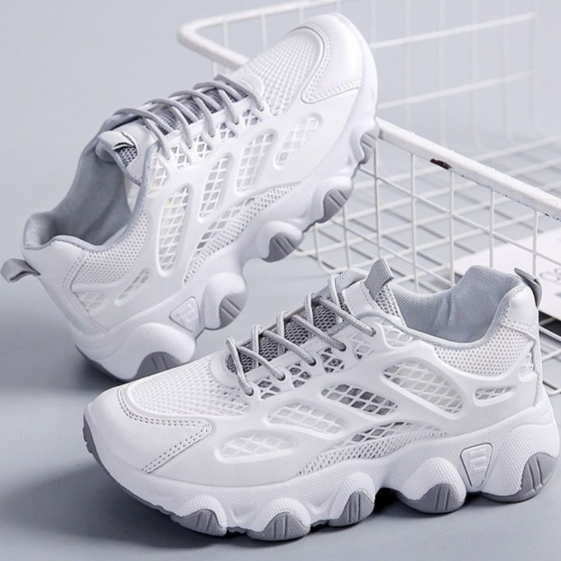 Breathable Mesh Chunky Sneaker - Women'S Shoes Running Sports review and price