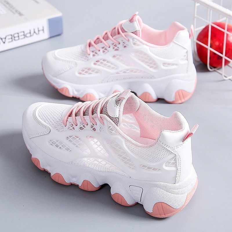 Breathable Mesh Chunky Sneaker - Women'S Shoes Running Sports review and price