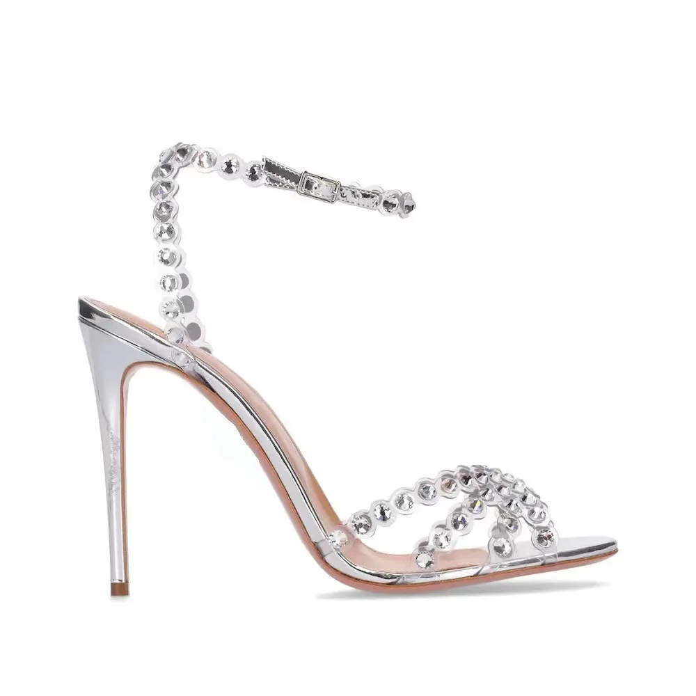 Socialite Plus Size Silver Hee - Rhinestone Sandal Women review and price