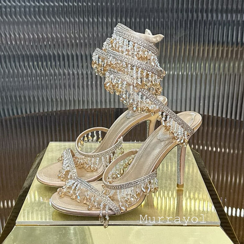 Sandals Women Ankle Snake Shap - Rhinestone Sandal Women review and price
