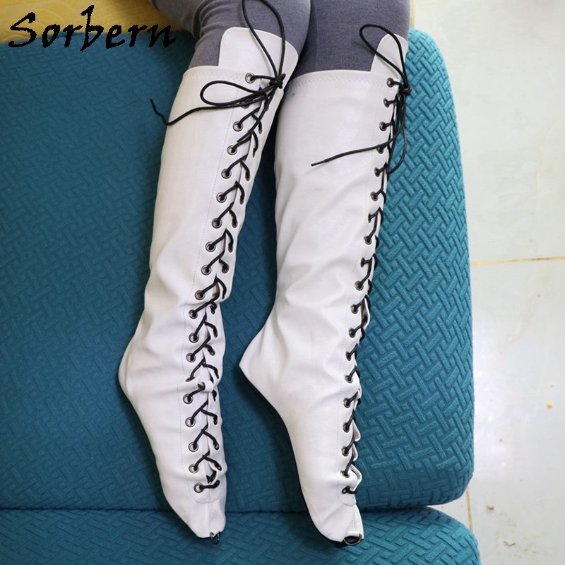 Sorbern White Ballet Heelless  - Women'S Shoes Vegan review and price