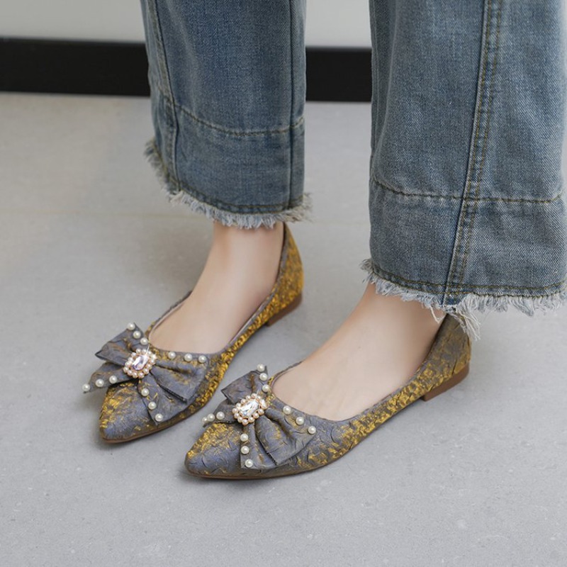 Flat Shining Shoes Womens 2026 - Pointed Toe Flat review and price