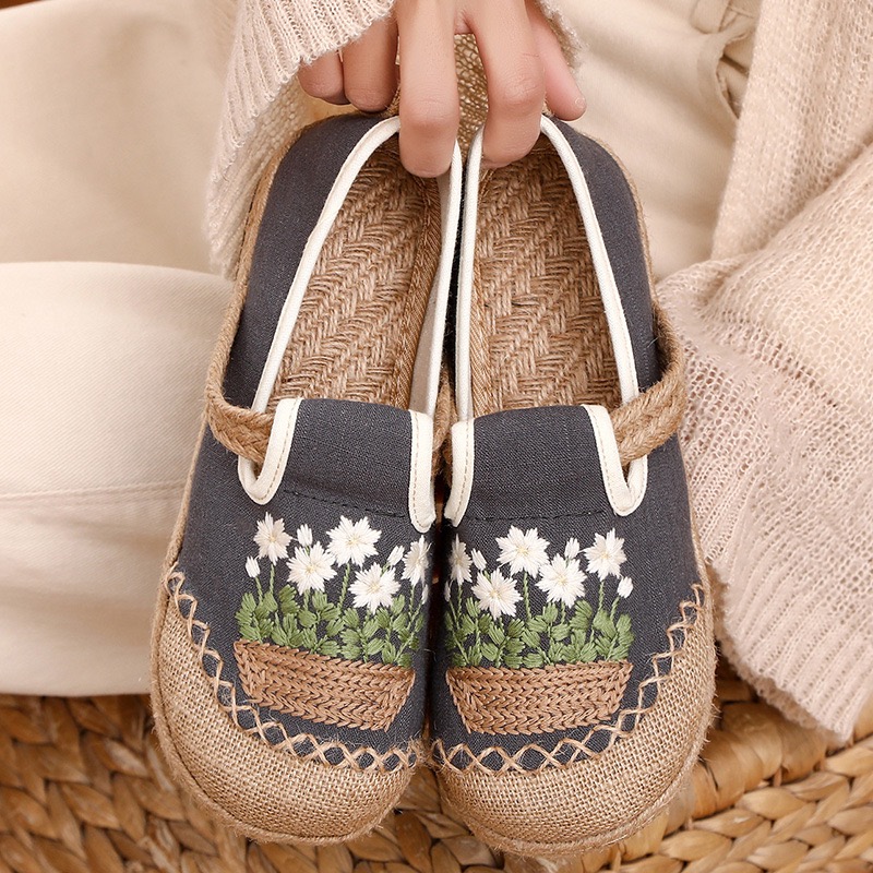 Veowalk Flowers Embroidered Wo - Women'S Shoes Vegan review and price