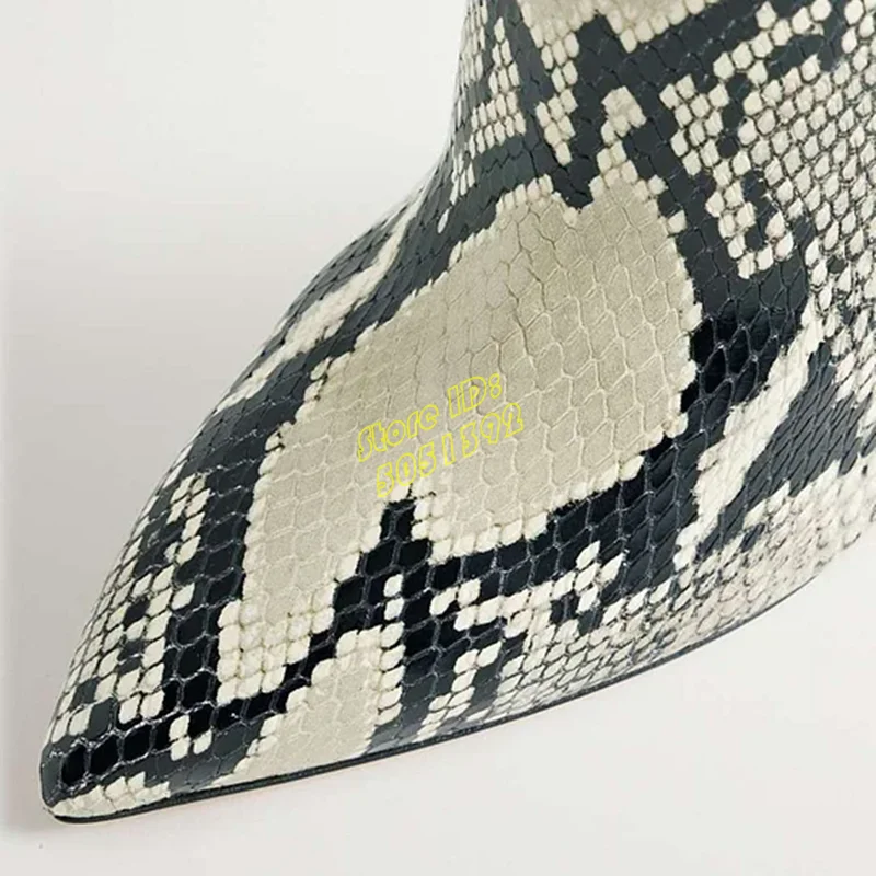 Mid Calf Vegan Snake Skin Boot - Women'S Shoes Vegan review and price