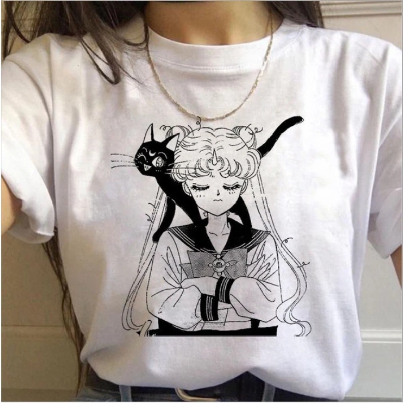 T Shirt 90s Anime Sailor Moon  - Women'S Shoes In The 90S review and price