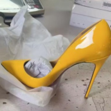 New 12cm Lacquer Leather Sexy  - Patent Leather Pump review and price