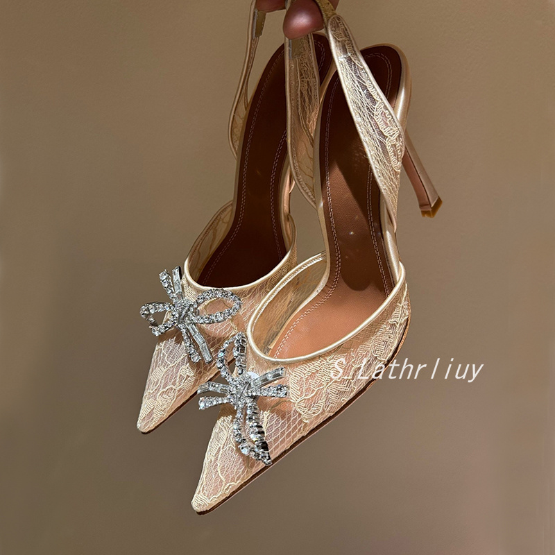 Sandals Rhinestone Flower Poin - Patent Leather Pump review and price